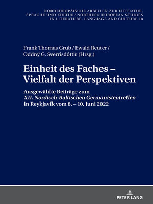 cover image of Einheit des Faches – Vielfalt der Perspektiven